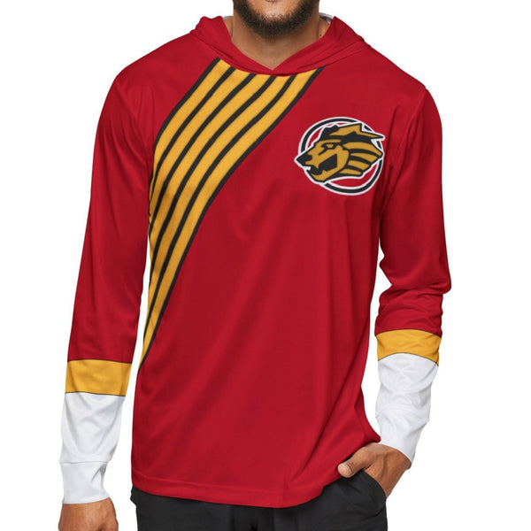 Gaoranger Gao Red Hoodie (Full Print) Super Sentai T Shirt Custom Graphic Art Cosplay Shirts Power Rangers Retro Vintage 90s Tee