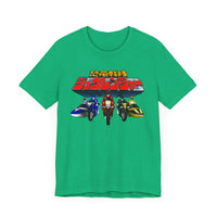 Zyuranger Bikes Super Sentai T Shirt Custom Graphic Art Cosplay Shirts Power Rangers Retro Vintage 90s Tee