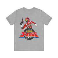 Go-Onger Go On Red Super Sentai T Shirt Custom Graphic Art Cosplay Shirts Power Rangers Retro Vintage 90s Tee