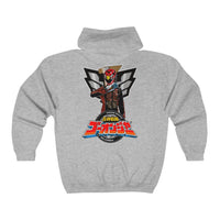 Go-Onger Full Zip Hoodie Super Sentai T Shirt Custom Graphic Art Cosplay Shirts Power Rangers Retro Vintage 90s Tee