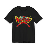 Kyoryu Red Super Sentai T Shirt Custom Graphic Art Cosplay Shirts Power Rangers Retro Vintage 90s Tee