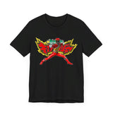Kyoryu Red Super Sentai T Shirt Custom Graphic Art Cosplay Shirts Power Rangers Retro Vintage 90s Tee
