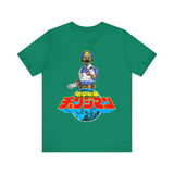 Changeman Blue Super Sentai T Shirt Custom Graphic Art Cosplay Shirts Power Rangers Retro Vintage 90s Tee
