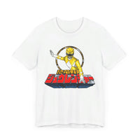 Zyuranger Yellow Ranger Super Sentai T Shirt Custom Graphic Art Cosplay Shirts Power Rangers Retro Vintage 90s Tee