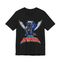 Gokaiger Blue Roll Call Super Sentai T Shirt Custom Graphic Art Cosplay Shirts Power Rangers Retro Vintage 90s Tee