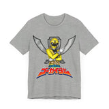 Gokaiger Yellow Roll Call  Super Sentai T Shirt Custom Graphic Art Cosplay Shirts Power Rangers Retro Vintage 90s Tee