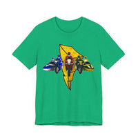 Battle Bikes Vintage Style Super Sentai T Shirt Custom Graphic Art Cosplay Shirts Power Rangers Retro  90s Tee