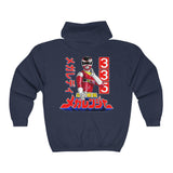 Megaranger MegaRed Full Zip Hoodie Super Sentai T Shirt Custom Graphic Art Cosplay Shirts Power Rangers Retro Vintage 90s Tee