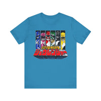 Zyuranger Super Sentai T Shirt Custom Graphic Art Cosplay Shirts Power Rangers Retro Vintage 90s Tee