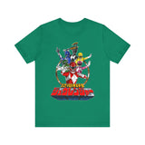 Zyuranger Team Super Sentai T Shirt Custom Graphic Art Cosplay Shirts Power Rangers Retro Vintage 90s Tee