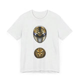 MMPR White Ranger Helmet Super Sentai T Shirt Custom Graphic Art Cosplay Shirts Power Rangers Retro Vintage 90s Tee