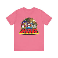 Dairanger Team Super Sentai T Shirt Custom Graphic Art Cosplay Shirts Power Rangers Retro Vintage 90s Tee