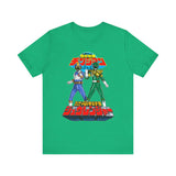 Legendary Izumi Green Ranger Changeman Blue Super Sentai T Shirt Custom Graphic Art Cosplay Shirts Power Rangers Retro Vintage Tee