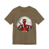 Kakuranger Ninja Red Super Sentai T Shirt Custom Graphic Art Cosplay Shirts Power Rangers Retro Vintage 90s Tee
