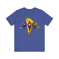 Battle Bikes Vintage Style Super Sentai T Shirt Custom Graphic Art Cosplay Shirts Power Rangers Retro  90s Tee