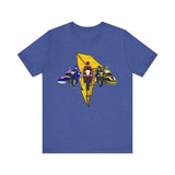 Battle Bikes Vintage Style Super Sentai T Shirt Custom Graphic Art Cosplay Shirts Power Rangers Retro  90s Tee
