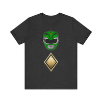 MMPR Green Helmet Super Sentai T Shirt Custom Graphic Art Cosplay Shirts Power Rangers Retro Vintage 90s Tee