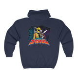 Gokaiger Gokai Yellow Full Zip Hoodie Super Sentai T Shirt Custom Graphic Art Cosplay Shirts Power Rangers Retro Vintage 90s Tee