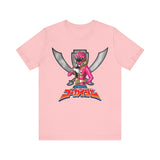 Gokaiger PInk Roll Call Super Sentai T Shirt Custom Graphic Art Cosplay Shirts Power Rangers Retro Vintage 90s Tee