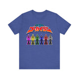 Gokaiger Ranger Keys Super Sentai T Shirt Custom Graphic Art Cosplay Shirts Power Rangers Retro Vintage 90s Tee