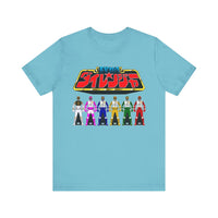 Dairanger keys Super Sentai T Shirt Custom Graphic Art Cosplay Gokaiger Shirts Power Rangers Retro Vintage 90s Tee