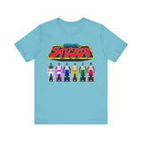 Dairanger keys Super Sentai T Shirt Custom Graphic Art Cosplay Gokaiger Shirts Power Rangers Retro Vintage 90s Tee
