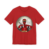 Kakuranger Ninja Red Super Sentai T Shirt Custom Graphic Art Cosplay Shirts Power Rangers Retro Vintage 90s Tee