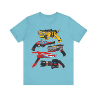 Sentai Blasters Super Sentai T Shirt Custom Graphic Art Cosplay Shirts Power Rangers Retro Vintage 90s Tee