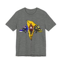 Battle Bikes Vintage Style Super Sentai T Shirt Custom Graphic Art Cosplay Shirts Power Rangers Retro  90s Tee