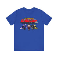 Zyuranger Bikes Super Sentai T Shirt Custom Graphic Art Cosplay Shirts Power Rangers Retro Vintage 90s Tee