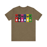 MMPR Colors Super Sentai T Shirt Custom Graphic Art Cosplay Shirts Power Rangers Retro Vintage 90s Tee