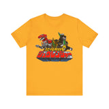 Zyurangers Red Green Mechas Super Sentai T Shirt Custom Graphic Art Cosplay Shirts Power Rangers Retro Vintage 90s Tee
