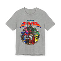 Gokaiger Team Super Sentai T Shirt Custom Graphic Art Cosplay Shirts Power Rangers Retro Vintage 90s Tee