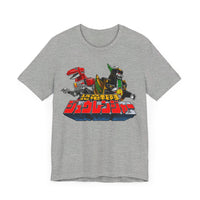 Zyurangers Red Green Mechas Super Sentai T Shirt Custom Graphic Art Cosplay Shirts Power Rangers Retro Vintage 90s Tee