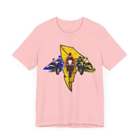Battle Bikes Vintage Style Super Sentai T Shirt Custom Graphic Art Cosplay Shirts Power Rangers Retro  90s Tee