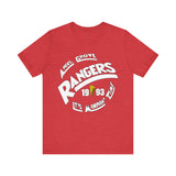 MMPR Angel Grove Super Sentai T Shirt Custom Graphic Art Cosplay Shirts Power Rangers Retro Vintage 90s Tee