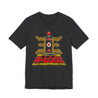Ohranger Gold Power Staff Super Sentai T Shirt Custom Graphic Art Cosplay Shirts Power Rangers Retro Vintage 90s Tee