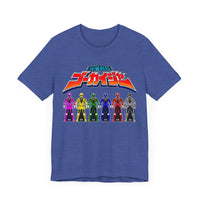 Gokaiger Ranger Keys Super Sentai T Shirt Custom Graphic Art Cosplay Shirts Power Rangers Retro Vintage 90s Tee