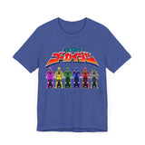 Gokaiger Ranger Keys Super Sentai T Shirt Custom Graphic Art Cosplay Shirts Power Rangers Retro Vintage 90s Tee