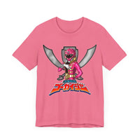 Gokaiger PInk Roll Call Super Sentai T Shirt Custom Graphic Art Cosplay Shirts Power Rangers Retro Vintage 90s Tee