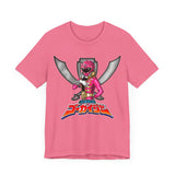 Gokaiger PInk Roll Call Super Sentai T Shirt Custom Graphic Art Cosplay Shirts Power Rangers Retro Vintage 90s Tee