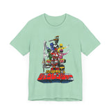 Zyuranger Super Sentai T Shirt Custom Graphic Art Cosplay Shirts Power Rangers Retro Vintage 90s Tee