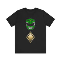 MMPR Green Helmet Super Sentai T Shirt Custom Graphic Art Cosplay Shirts Power Rangers Retro Vintage 90s Tee