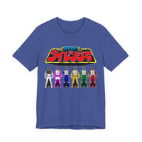 Dairanger keys Super Sentai T Shirt Custom Graphic Art Cosplay Gokaiger Shirts Power Rangers Retro Vintage 90s Tee