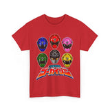 Gokaiger Helmets XL Super Sentai T Shirt Custom Graphic Art Cosplay Shirts Power Rangers Retro Vintage 90s Tee