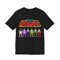 Dairanger keys Super Sentai T Shirt Custom Graphic Art Cosplay Gokaiger Shirts Power Rangers Retro Vintage 90s Tee