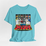 Dairanger Team Tee Super Sentai T Shirt Custom Graphic Art Cosplay Shirts Rangers Retro Vintage 90s