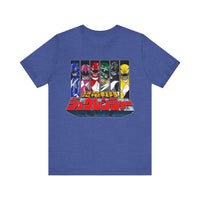 Zyuranger Super Sentai T Shirt Custom Graphic Art Cosplay Shirts Power Rangers Retro Vintage 90s Tee