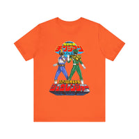 Legendary Izumi Green Ranger Changeman Blue Super Sentai T Shirt Custom Graphic Art Cosplay Shirts Power Rangers Retro Vintage Tee
