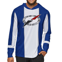 Boukenger Bouken Blue Hoodie (Full Print) Super Sentai T Shirt Custom Graphic Art Cosplay Shirts Power Rangers Retro Vintage 90s Tee
